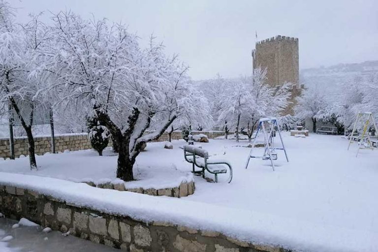 casa rural ver la nieve
